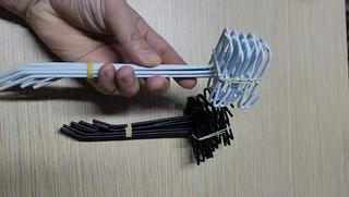 Móc treo sắt, tay cài lưới treo phụ kiện, móc cài lưới, móc treo đ...