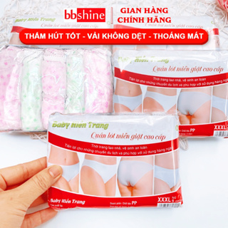 Quần lót giấy Hiền Trang cao cấp BBShine, Set 5 quần lót dùng 1 lầ...
