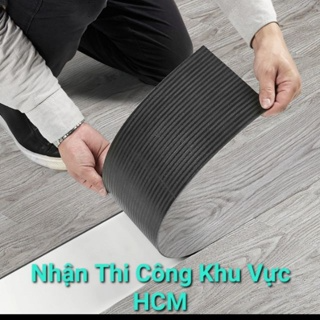 Sàn Nhựa Giả Gỗ, Sẵn Keo, Kích Thước 45,5x15,4 cm...
