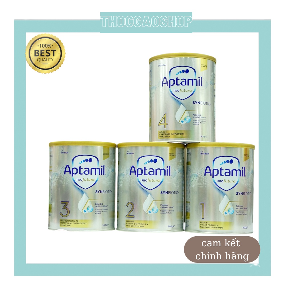 Sữa bột Aptamil Úc 900gr giúp bé thông minh nhanh nhẹn...