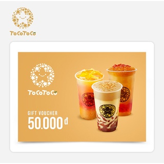 Toàn quốc [Evoucher] Phiếu quà tặng ToCoToCo 50K...