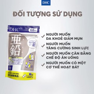 Viên Uống DHC Zinc Bổ Sung Kẽm Cho Cơ Thể, Hỗ Trợ Duy Trì Sức Khỏe...